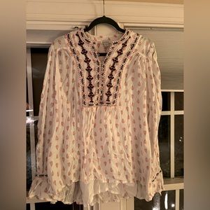 Beautiful shirt from Sundance catalogue. Very comfortable and stylish.